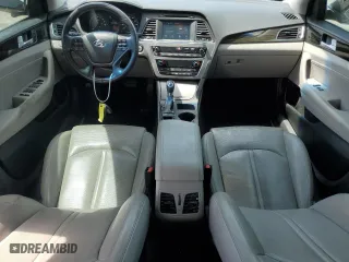 2017 Hyundai Sonata Hybrid Limited with VIN KMHE34L34HA071262, listed as a Copart auction lot 52198895 with 136,943 mi miles and Salvage Title. Bid and sale history available at carsss.com. Image 8.