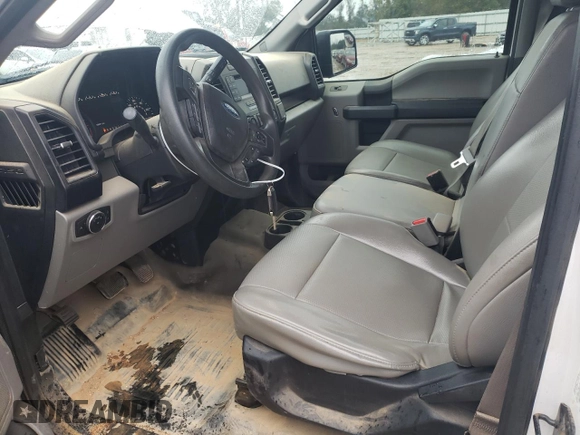 2017 Ford F-150 XL with VIN 1FTEW1EF8HFC06683, listed as a Copart auction lot 87833185 with 206,571 mi miles and Salvage Title. Bid and sale history available at carsss.com. Image 7.