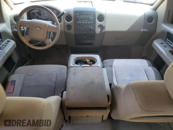 2006 Ford F-150 XLT с VIN 1FTPW12V66KD57661, выставлен на аукционе Copart как лот 57530335 с пробегом 209 592 миль миль и Списание • Salvage title. История ставок и продаж доступна на DreamBid. Изображение 8.