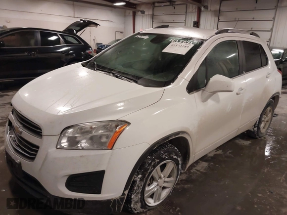 2015 Chevrolet Trax LT with VIN 3GNCJRSB7FL203418, listed as a IAAI auction lot 41572289 with 148,402 mi miles and . Bid and sale history available at DreamBid. Image 17.
