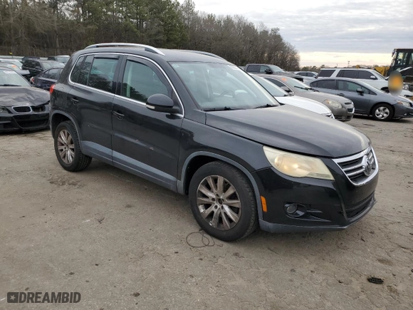 2009 Volkswagen Tiguan S with VIN WVGAV75N49W525409, listed as a Copart auction lot 88822545 with 154,228 mi miles and Salvage Title. Bid and sale history available at carsss.com. Image 4.