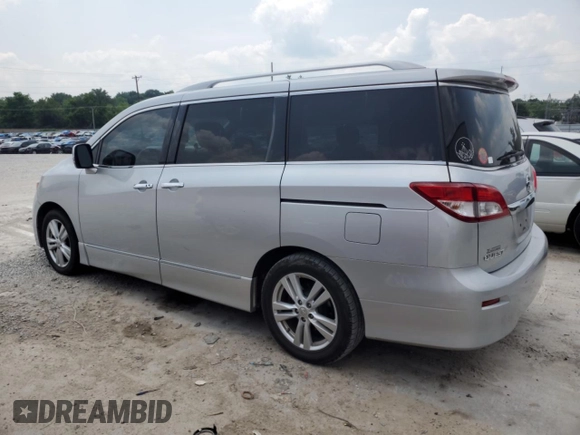 2014 Nissan Quest S z VIN JN8AE2KP5E9102719, wystawiony jako Copart lot #59375775 z przebiegiem 127 220 mil mil oraz Szkoda całkowita • Salvage title. Historia ofert i sprzedaży dostępna na DreamBid. Obrazek 2.