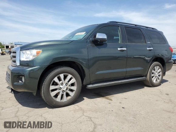 2008 Toyota Sequoia Limited with VIN 5TDBY68A18S012927, listed as a Copart auction lot 54405895 with 237,463 mi miles and Salvage Title. Bid and sale history available at DreamBid. Image 1.