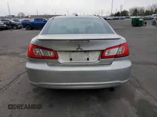 2010 Mitsubishi Galant ES with VIN 4A32B3FF0AE004969, listed as a Copart auction lot 49839655 with 0 mi miles and Non Repairable. Bid and sale history available at carsss.com. Image 6.