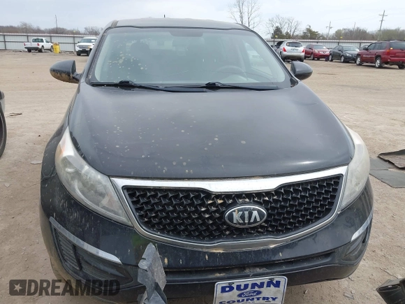 2014 Kia Sportage LX with VIN KNDPB3AC2E7639983, listed as a IAAI auction lot 41755689 with 205,078 mi miles and . Bid and sale history available at carsss.com. Image 13.