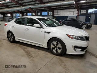 2013 Kia Optima Hybrid LX with VIN KNAGM4AD7D5048905, listed as a Copart auction lot 76755884 with 135,409 mi miles and Clean Title. Bid and sale history available at carsss.com. Image 4.