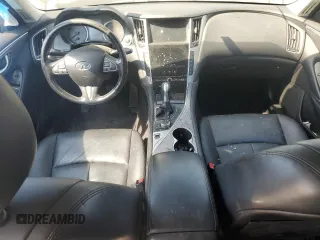 2015 Infiniti Q50 Premium z VIN JN1BV7AR0FM393311, wystawiony jako Copart lot #55254515 z przebiegiem 206 120 mil mil oraz Szkoda całkowita • Salvage title. Historia ofert i sprzedaży dostępna na DreamBid. Obrazek 8.