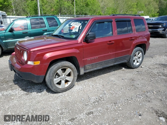 2015 Jeep Patriot Altitude z VIN 1C4NJRBB0FD290036, wystawiony jako Copart lot #55138325 z przebiegiem 64 343 mil mil oraz Szkoda całkowita • Salvage title. Historia ofert i sprzedaży dostępna na DreamBid. Obrazek 1.
