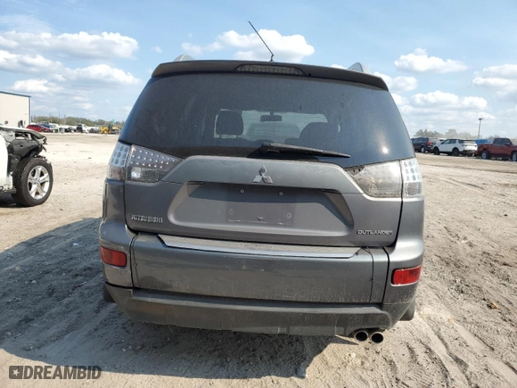 2008 Mitsubishi Outlander XLS with VIN JA4MS41X18Z004168, listed as a Copart auction lot 43975245 with 0 mi miles and Salvage Title. Bid and sale history available at carsss.com. Image 6.