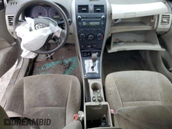 2010 Toyota Corolla with VIN 2T1BU4EE3AC499487, listed as a Copart auction lot 76290844 with 249,785 mi miles and Salvage Title. Bid and sale history available at carsss.com. Image 8.