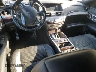 2013 Infiniti M with VIN JN1BY1AR6DM600835, listed as a Copart auction lot 76706754 with Not Provided miles and Salvage Title. Bid and sale history available at DreamBid. Image 8.