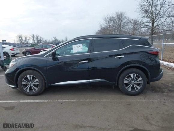 2020 Nissan Murano SV with VIN 5N1AZ2BSXLN158000, listed as a IAAI auction lot 41290253 with 80,239 mi miles. Bid and sale history available at carsss.com. Image 13.