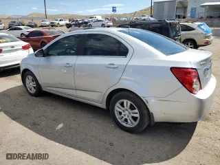 2016 Chevrolet Sonic LT with VIN 1G1JC5SH0G4127287, listed as a Copart auction lot 69288614 with 53,372 mi miles and Salvage Title. Bid and sale history available at carsss.com. Image 2.