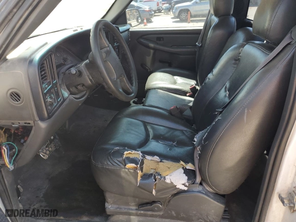 2003 Chevrolet Silverado 1500 Work Truck with VIN 1GCEC14X45Z194724, listed as a Copart auction lot 64786374 with NaN miles and Salvage Title. Bid and sale history available at carsss.com. Image 7.