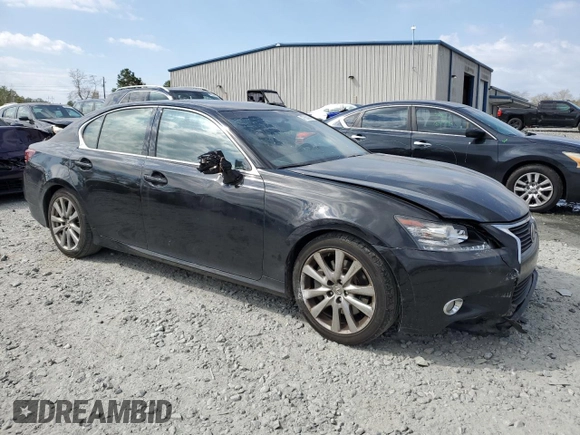 2014 Lexus GS 350 with VIN JTHBE1BL8E5032338, listed as a Copart auction lot 47356305 with 117,336 mi miles and Salvage Title. Bid and sale history available at DreamBid. Image 4.