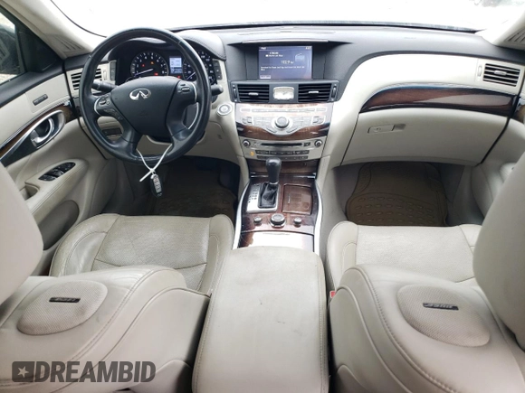 2012 Infiniti M37 with VIN JN1BY1AR7CM390910, listed as a Copart auction lot 78622824 with 153,570 mi miles and Salvage Title. Bid and sale history available at carsss.com. Image 8.