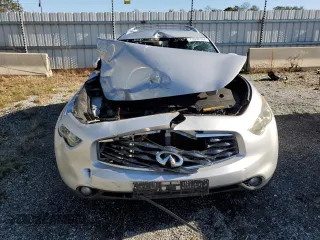 2010 Infiniti FX35 with VIN JN8AS1MU8AM800058, listed as a Copart auction lot 73958364 with 239,185 mi miles and Salvage Title. Bid and sale history available at carsss.com. Image 5.