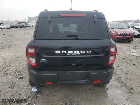 2021 Ford Bronco Sport Big Bend with VIN 3FMCR9B67MRB20999, listed as a Copart auction lot 86001104 with 73,639 mi miles and Salvage Title. Bid and sale history available at carsss.com. Image 6.