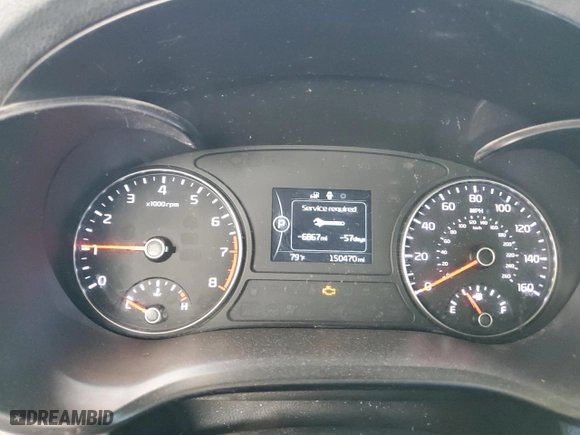 2017 Kia Optima LX with VIN 5XXGT4L38HG121842, listed as a Copart auction lot 47053965 with 150,470 mi miles and Salvage Title. Bid and sale history available at carsss.com. Image 9.