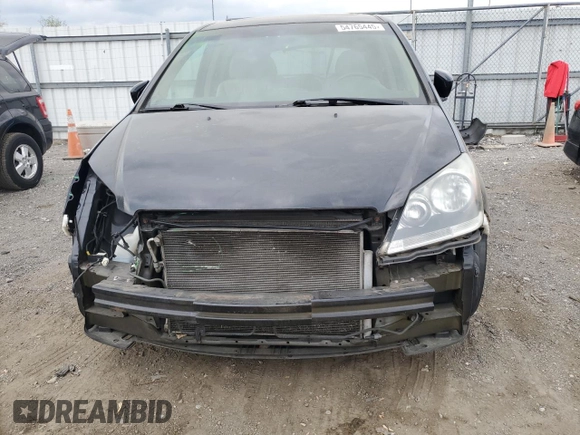 2007 Honda Odyssey EX-L with VIN 5FNRL38687B120973, listed as a Copart auction lot 54765445 with 0 mi miles and Salvage Title. Bid and sale history available at carsss.com. Image 5.