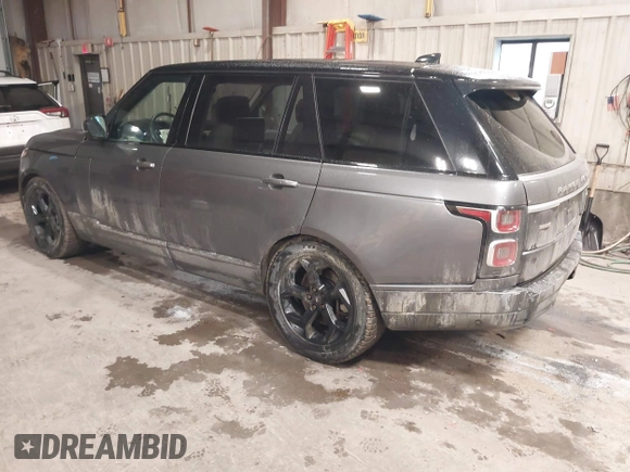 2019 Land Rover Range Rover with VIN SALGS5REXKA538389, listed as a IAAI auction lot 41709427 with 66,016 mi miles. Bid and sale history available at carsss.com. Image 3.