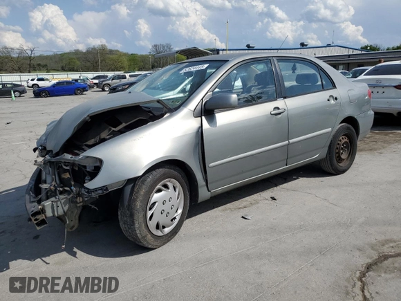 2004 Toyota Corolla CE with VIN 1NXBR32E74Z240293, listed as a Copart auction lot 52624445 with 299,999 mi miles and Salvage Title. Bid and sale history available at DreamBid. Image 1.