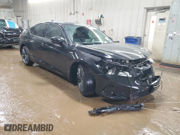 2024 Acura Integra w/A-Spec Technology Package with VIN 19UDE4H62RA025686, listed as a Copart auction lot 49148415 with 6,403 mi miles and Salvage Title. Bid and sale history available at carsss.com. Image 4.