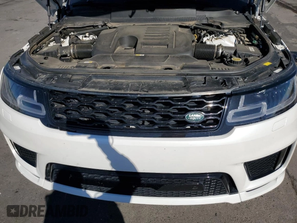 2021 Land Rover Range Rover Sport HST with VIN SALWS2RU4MA754873, listed as a Copart auction lot 78244234 with 57,053 mi miles and Salvage Title. Bid and sale history available at carsss.com. Image 12.