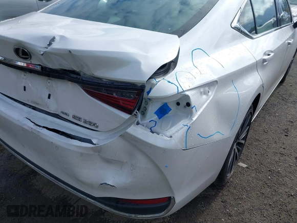 2024 Lexus ES 250 with VIN 58AD11D17RU012342, listed as a IAAI auction lot 42207023 with 12,930 mi miles and . Bid and sale history available at DreamBid. Image 20.