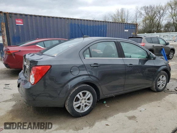 2016 Chevrolet Sonic LT with VIN 1G1JC5SH7G4165132, listed as a Copart auction lot 55702005 with 222,649 mi miles and Clean title. Bid and sale history available at DreamBid. Image 3.