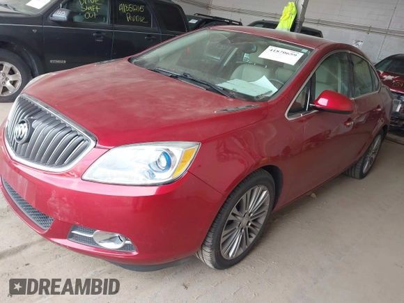 2014 Buick Verano Group with VIN 1G4PS5SKXE4114877, listed as a IAAI auction lot 41870659 with 119,077 mi miles and . Bid and sale history available at DreamBid. Image 2.