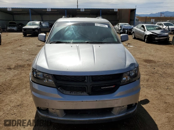 2018 Dodge Journey Crossroad with VIN 3C4PDDGG8JT465353, listed as a Copart auction lot 51136695 with 97,639 mi miles and Salvage Title. Bid and sale history available at DreamBid. Image 5.