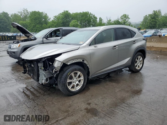 2015 Lexus NX 200t z VIN JTJBARBZ2F2018435, wystawiony jako Copart lot #59958515 z przebiegiem 95 641 mil mil oraz Szkoda całkowita • Salvage title. Historia ofert i sprzedaży dostępna na DreamBid. Obrazek 1.