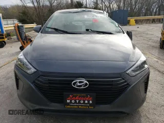 2018 Hyundai Ioniq Blue with VIN KMHC65LC3JU075425, listed as a Copart auction lot 50436785 with 176,136 mi miles and Salvage Title. Bid and sale history available at DreamBid. Image 5.
