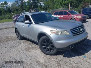 2004 Infiniti FX with VIN JNRAS08W64X220196, listed as a IAAI auction lot 42837027 with 157,250 mi miles and . Bid and sale history available at DreamBid. Image 1.