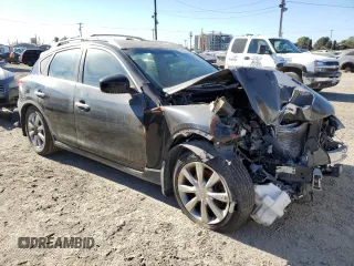 2008 Infiniti EX Journey with VIN JNKAJ09E58M303696, listed as a Copart auction lot 85809384 with 154,291 mi miles and Salvage Title. Bid and sale history available at DreamBid. Image 4.