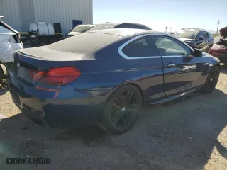 2012 BMW 6 Series 650i with VIN WBALX3C52CDV77706, listed as a Copart auction lot 77685994 with 81,514 mi miles and Salvage Title. Bid and sale history available at carsss.com. Image 3.
