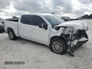 2023 Chevrolet Silverado 1500 RST with VIN 1GCUDEEDXPZ246848, listed as a Copart auction lot 77794584 with 25,232 mi miles and Clean Title. Bid and sale history available at DreamBid. Image 4.