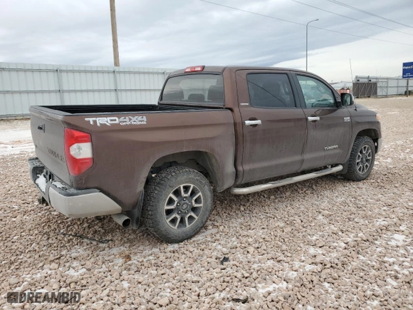 2015 Toyota Tundra 4WD Truck LTD with VIN 5TFHW5F19FX463690, listed as a Copart auction lot 41774355 with 151,314 mi miles and Salvage Title. Bid and sale history available at carsss.com. Image 3.