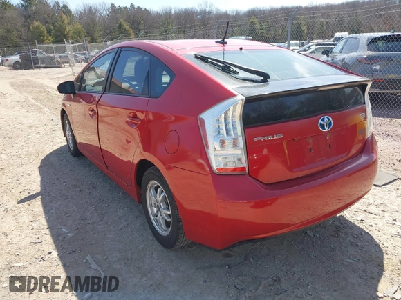 2011 Toyota Prius I with VIN JTDKN3DU0B0277923, listed as a IAAI auction lot 42053281 with 74,380 mi miles and . Bid and sale history available at DreamBid. Image 3.