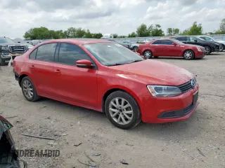 2012 Volkswagen Jetta SE with VIN 3VWDP7AJ8CM385318, listed as a Copart auction lot 56513355 with 193,764 mi miles and Salvage title. Bid and sale history available at DreamBid. Image 4.