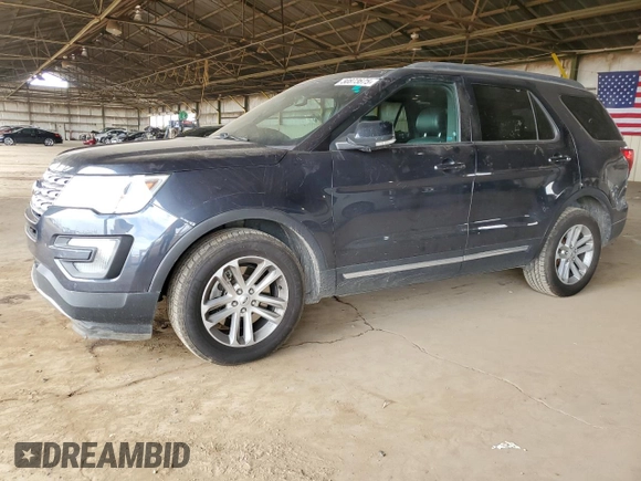 2017 Ford Explorer XLT with VIN 1FM5K7DH6HGB05701, listed as a Copart auction lot 50873675 with 103,914 mi miles and Clean Title. Bid and sale history available at carsss.com. Image 1.