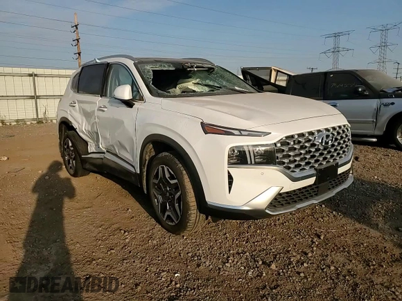 2022 Hyundai Santa Fe Hybrid Limited with VIN KM8S5DA15NU016795, listed as a Copart auction lot 75562994 with 0 mi miles and Salvage Title. Bid and sale history available at carsss.com. Image 11.