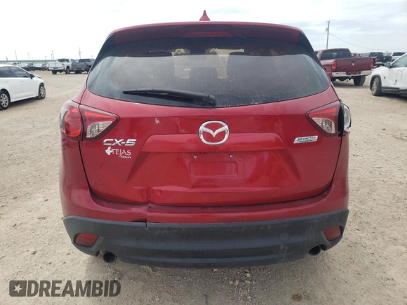 2016 Mazda CX-5 Sport with VIN JM3KE2BY8G0874641, listed as a Copart auction lot 51167845 with 104,571 mi miles and Clean Title. Bid and sale history available at carsss.com. Image 6.