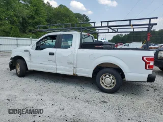 2020 Ford F-150 XL with VIN 1FTEX1CB0LFB98035, listed as a Copart auction lot 44236955 with 82,235 mi miles and Salvage title. Bid and sale history available at DreamBid. Image 2.