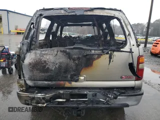 2002 GMC Yukon XL SLT with VIN 3GKEC16Z22G198396, listed as a Copart auction lot 45027875 with 0 mi miles and Salvage Title. Bid and sale history available at carsss.com. Image 6.