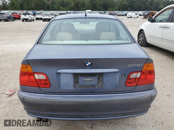 2000 BMW 3 Series 328i with VIN WBAAM5345YJR62026, listed as a Copart auction lot 75124934 with 213,252 mi miles and Salvage Title. Bid and sale history available at carsss.com. Image 6.