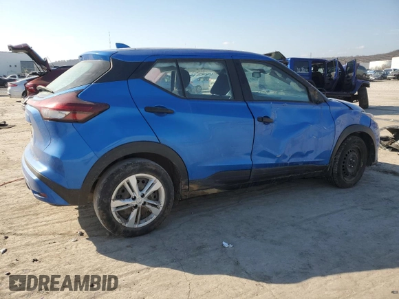 2021 Nissan Kicks S with VIN 3N1CP5BV1ML565674, listed as a Copart auction lot 46904575 with 69,951 mi miles and Salvage Title. Bid and sale history available at carsss.com. Image 3.