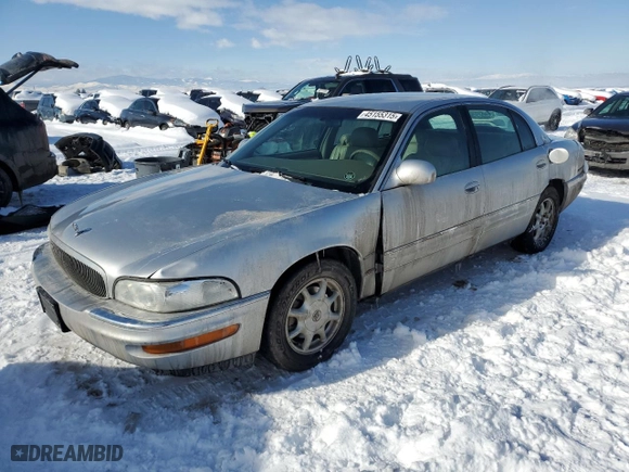 2003 Buick Park Avenue with VIN 1G4CW54K034101200, listed as a Copart auction lot 45155315 with 118,274 mi miles and Clean Title. Bid and sale history available at carsss.com. Image 1.