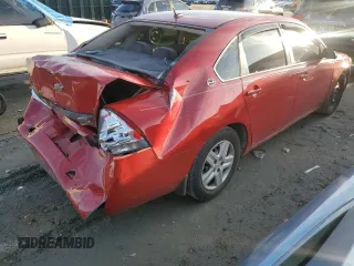2008 Chevrolet Impala LS z VIN 2G1WB58K789203372, wystawiony jako Copart lot #54586945 z przebiegiem 141 290 mil mil oraz Szkoda całkowita • Salvage title. Historia ofert i sprzedaży dostępna na DreamBid. Obrazek 3.